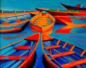 Allison Mucci | Painting at the Chico ART Festival