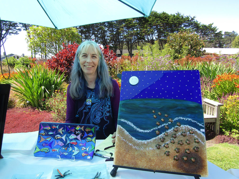 Misty Leppard | Fused Glass | Chico ART Festival, May 12 & 13, 2023