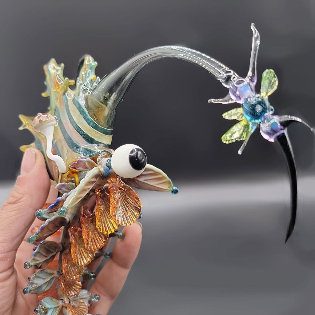 Nate Lowe | Borosilicate Glass | Chico ART Festival, May 12 & 13, 2023