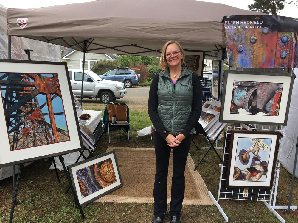 Ellen Hedfield | Painting | Chico ART Festival | Finding Chico Artists