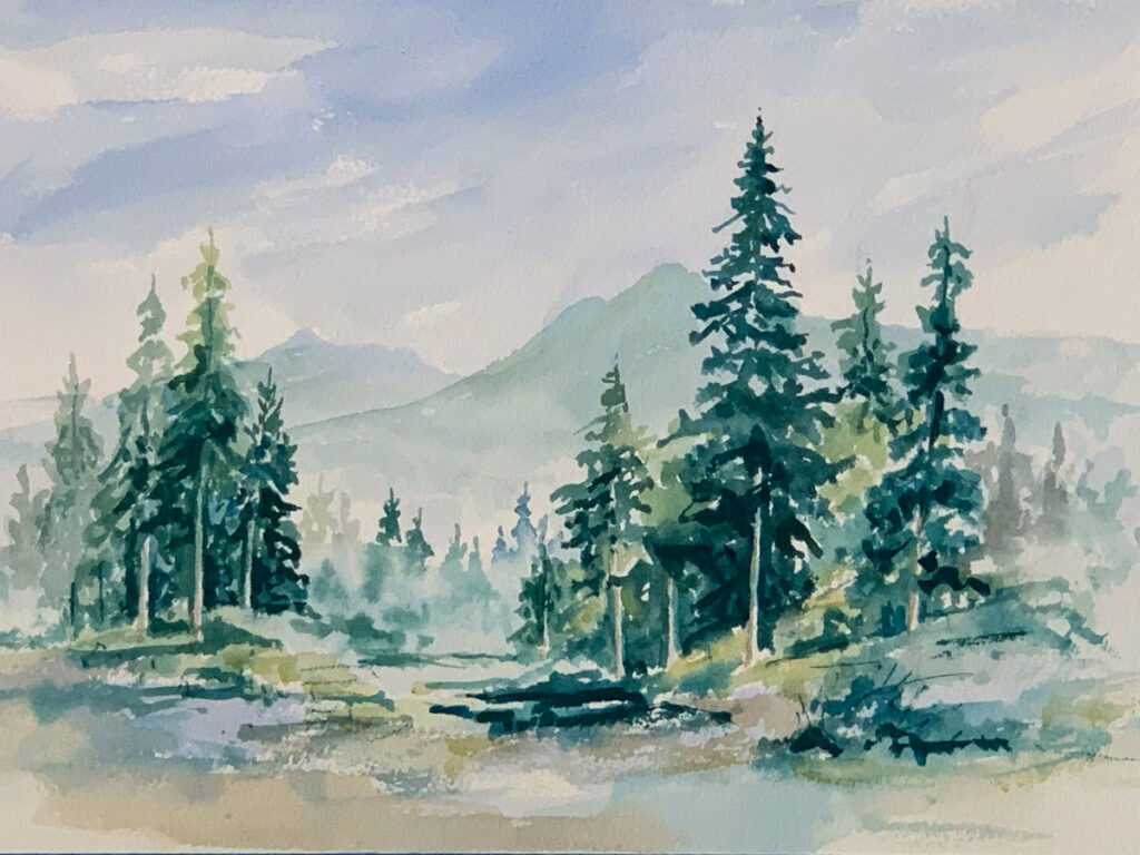 William Stromski | Watercolor | Chico ART Festival | Finding Chico Artists